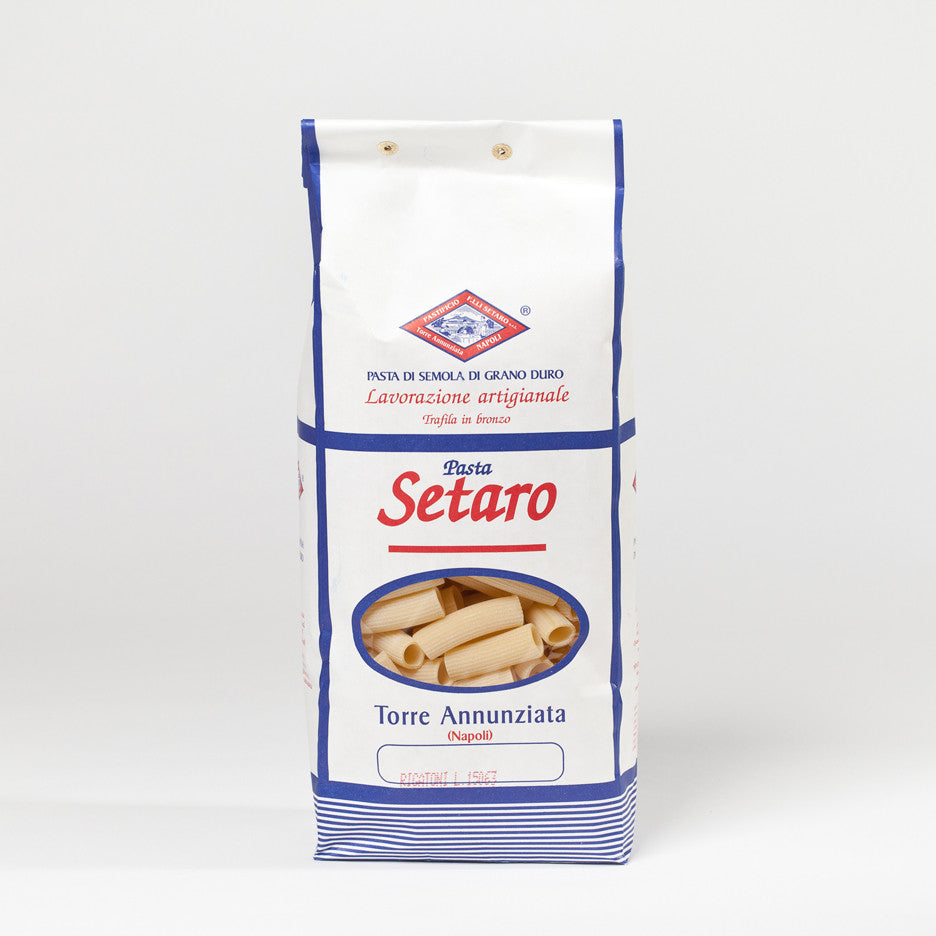 Pastificio Setaro x Michael Jondral: RIGATONI - handmade